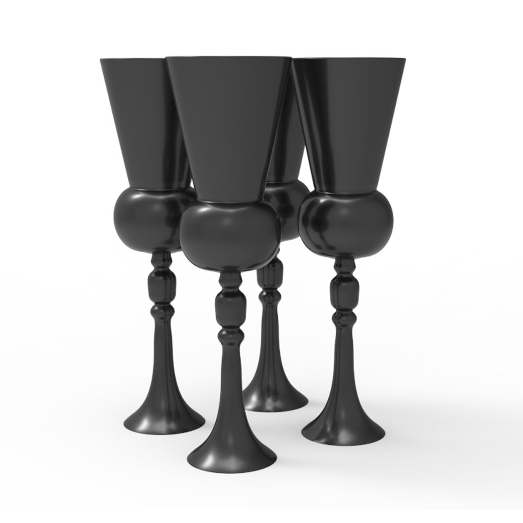 [VUAL-FIB-LIN-3000-1] Fiber Saksı Karmen